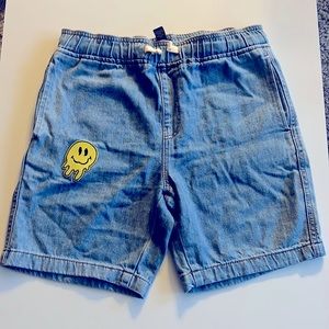 Blue jean shorts